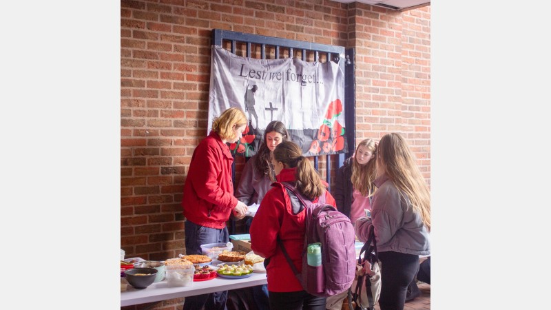 Remembrance Day Cake Sale